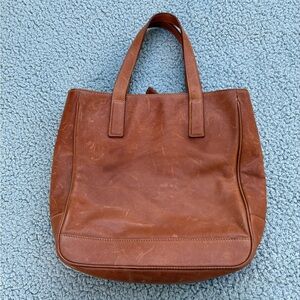 COACH  tote bag leather brown